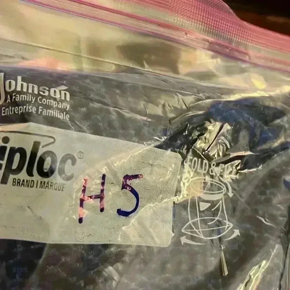 Tuff Athletics Women’s Leggings Blue Stretch Waistband Zip Pocket Pre-owned S - Picture 12 of 12